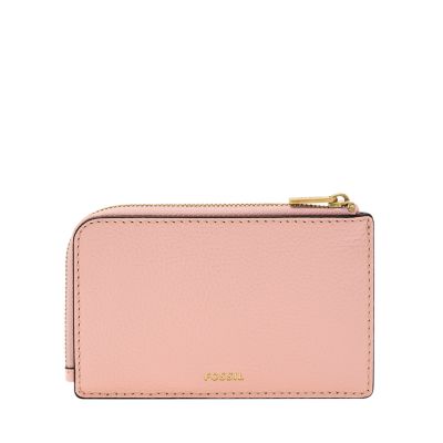 Pink for Jori Zip Card Case