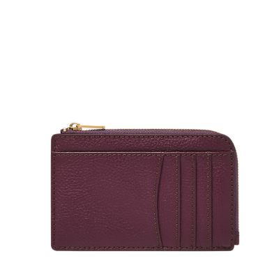 Purple for Jori Zip Card Case