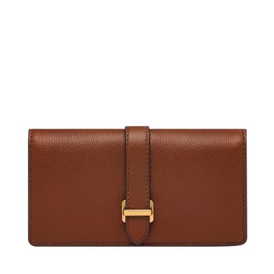 Fossil Outlet Large Snap Bifold Emery