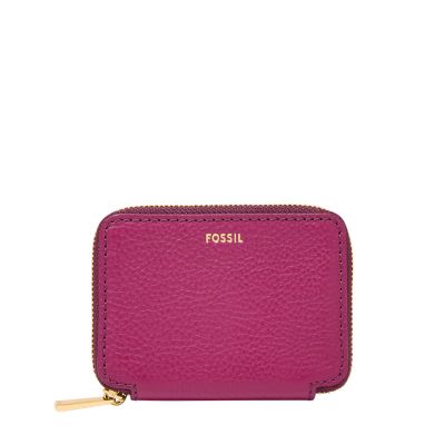 Pink for Sofia Zip Card Case