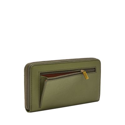 Fossil women's clutch wallet hotsell
