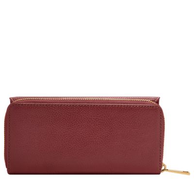 Fossil jori flap clutch sale