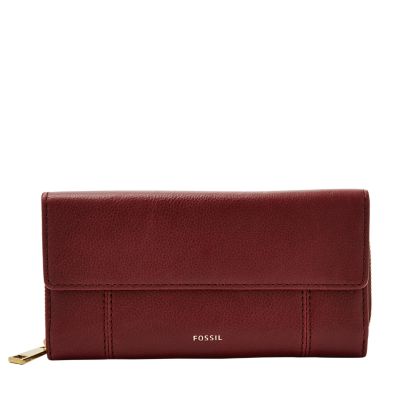 Damen Geldborse Jori Flap Clutch SWL3009210 Fossil