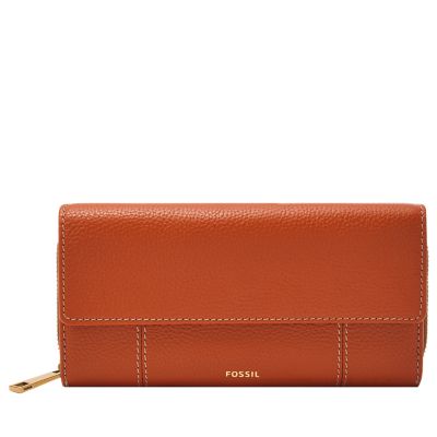 Fossil jori flap clutch new arrivals