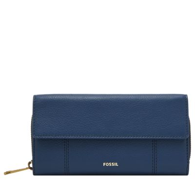 Fossil jori flap clutch sale