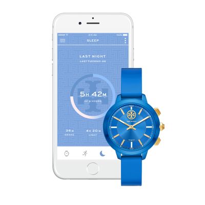 tory burch collins hybrid smartwatch