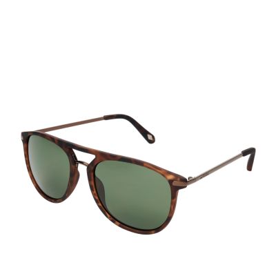 

Fossil Outlet Homme Lunettes de soleil rondes