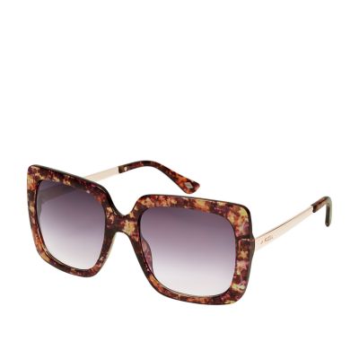 

Fossil Outlet Femmes Lunettes de soleil carrées