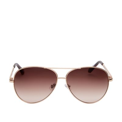 Fossil Women's Fos3062s Aviator Sunglasses