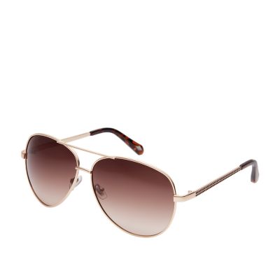 

Fossil Outlet Femmes Lunettes de soleil aviateur