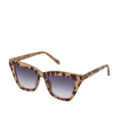 Original cat-eye acetate and gold-tone sunglasses