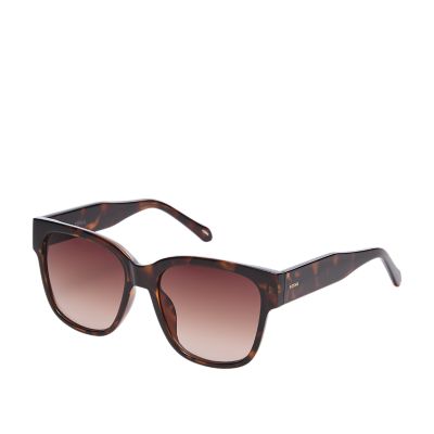 Fossil brown sunglasses on sale