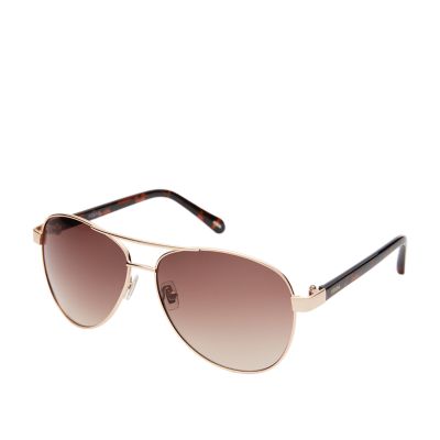 Fossil rose sale gold sunglasses