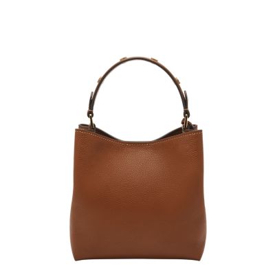 Small Two Toned on sale Crossbody Bucket Bag