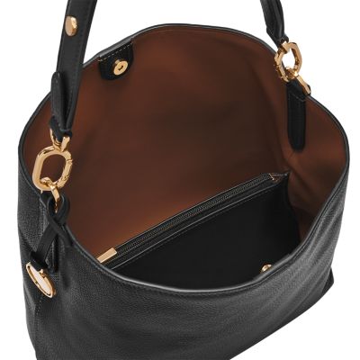 Sac seau porté épaule Jessie en cuir