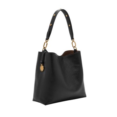 Jessie Leather Bucket Shoulder Bag