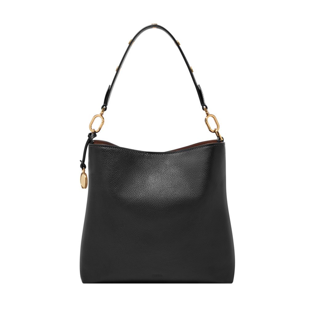 Jessie Leather Bucket Shoulder Bag by Fossil