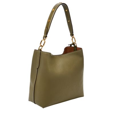 Jessie Leather Bucket Shoulder Bag