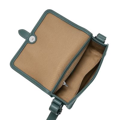 Zoey Leather Medium Flap Crossbody Bag - ZB11021451 - Fossil