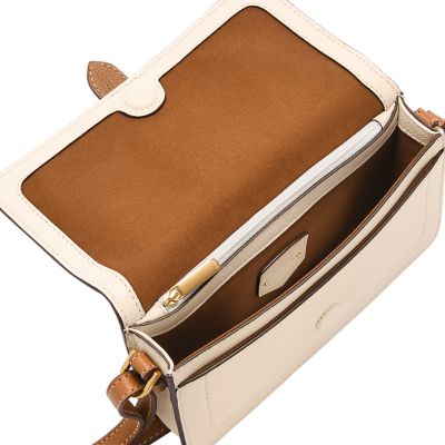 Sac Bandoulière FOSSIL Zoey Crossbody Noir - Taille S, En Polyuréthane, Neuf Avec étiquettes