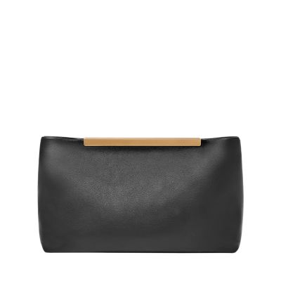 Penrose Leather Large Pouch Clutch