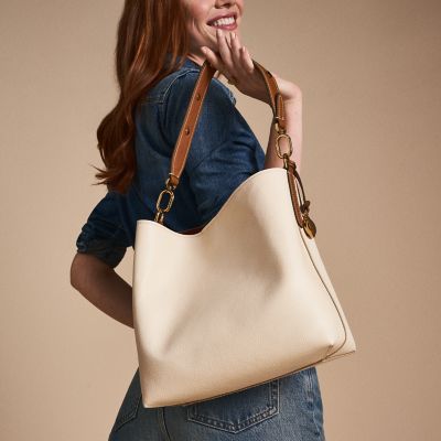 Jessie Leather Bucket Shoulder Bag ZB11033103 Fossil