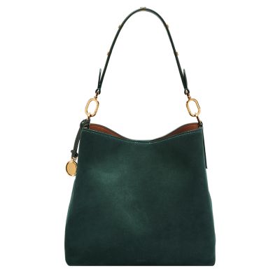 Fossil Bucket Shoulder Bag Jessie Wildleder