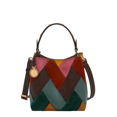 Small Bucket Crossbody Jessie Patchworkleder