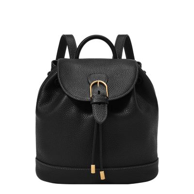 Sac a dos a rabat Everleigh en cuir ZB11090001 Fossil