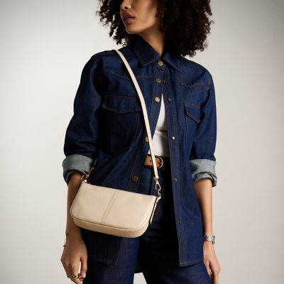 Jolie Leather Small Crossbody Bag