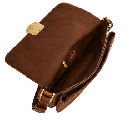 Amazon.com: AIGUONIU Retro leather crossbody bag, casual