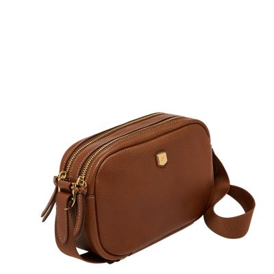 Danni Leather Crossbody Bag
