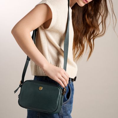 Danni Leather Crossbody Bag