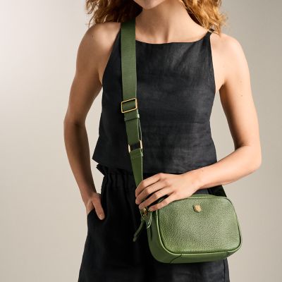 Danni Leather Crossbody Bag