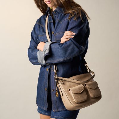 Jolie Leather Cargo Crossbody Bag - ZB11160270 - Fossil