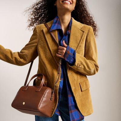 Lainey Leather Satchel - ZB11168200 - Fossil