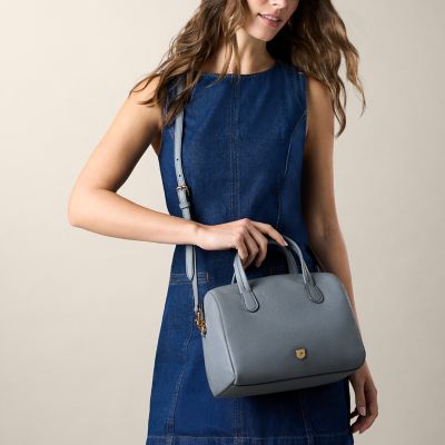 Lainey Leather Satchel - ZB11168450 - Fossil