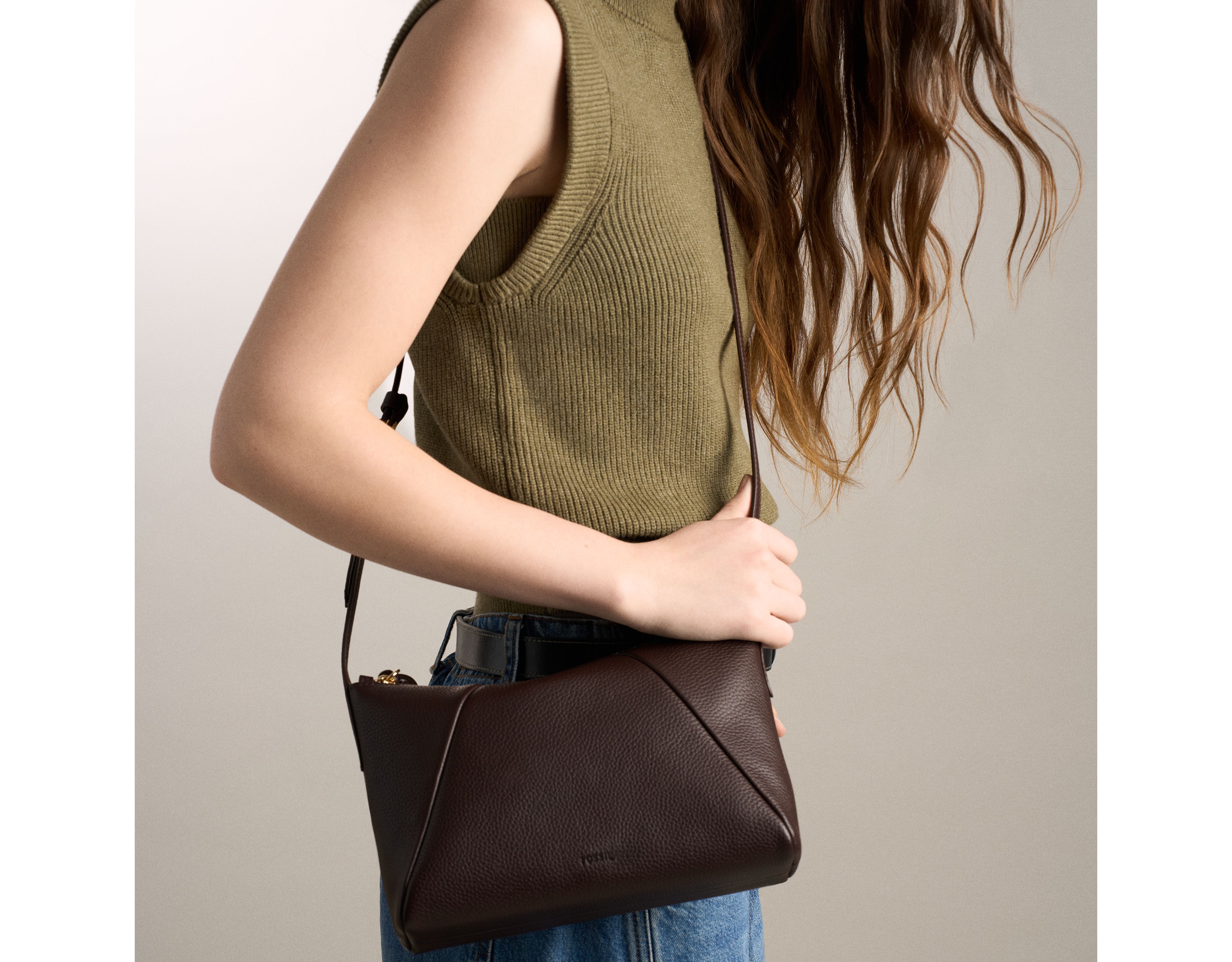 Willa Leather Small Crossbody Bag