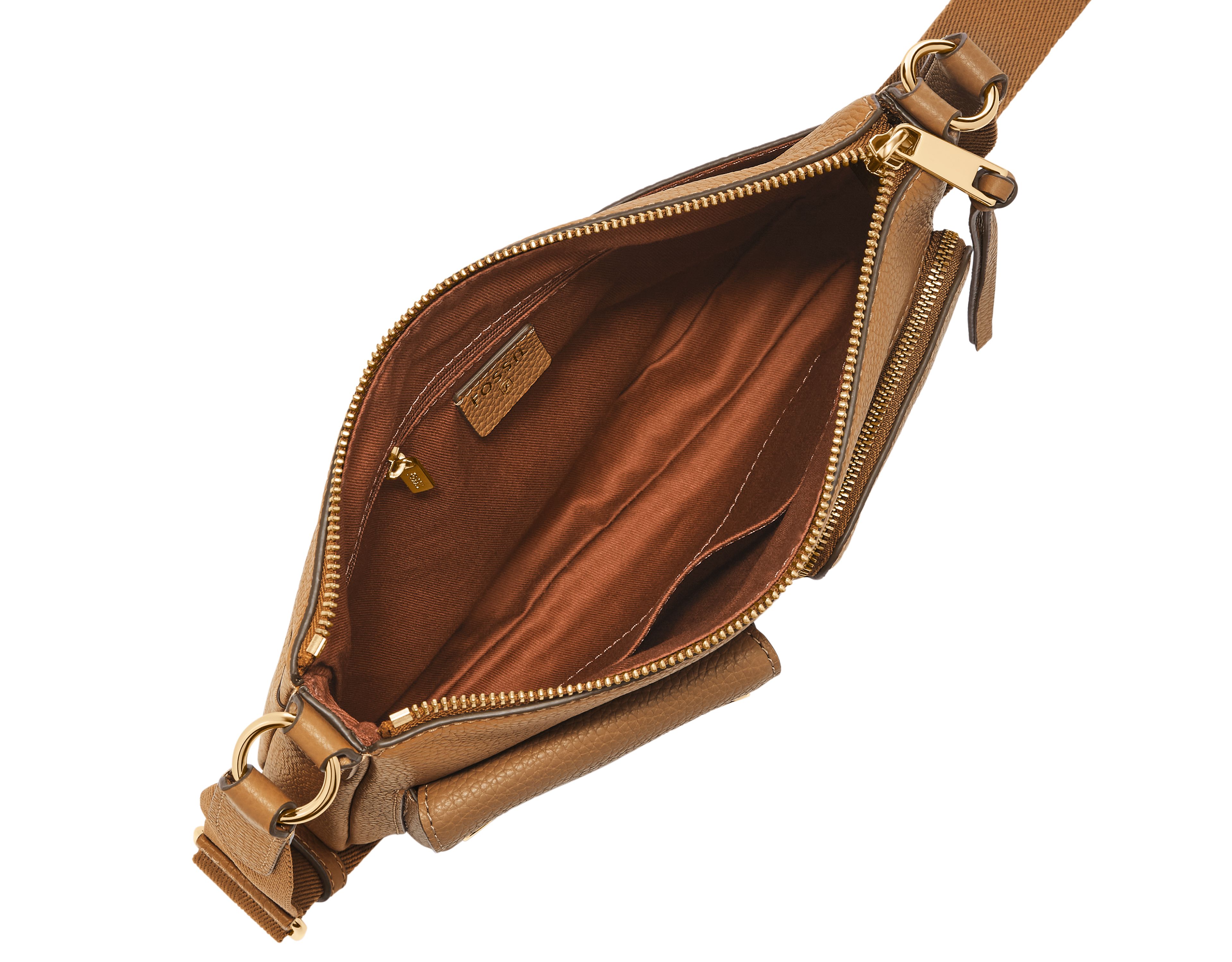 Maysen Leather Cargo Crossbody Bag