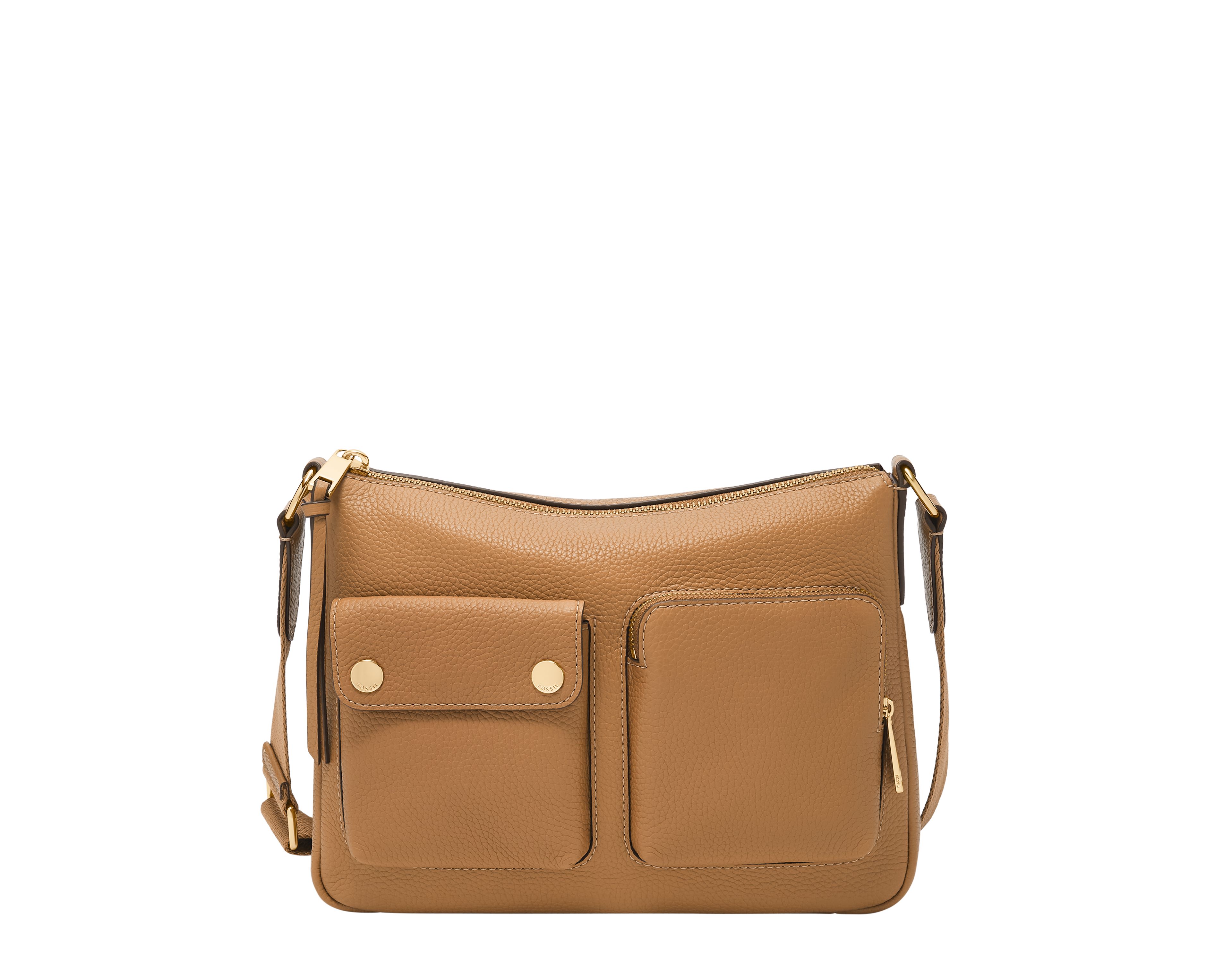 Maysen Leather Cargo Crossbody Bag