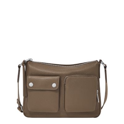 Maysen Leather Crossbody Bag - ZB11209793 - Fossil
