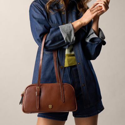 Danni Leather Shoulder Bag - ZB11223212 - Fossil