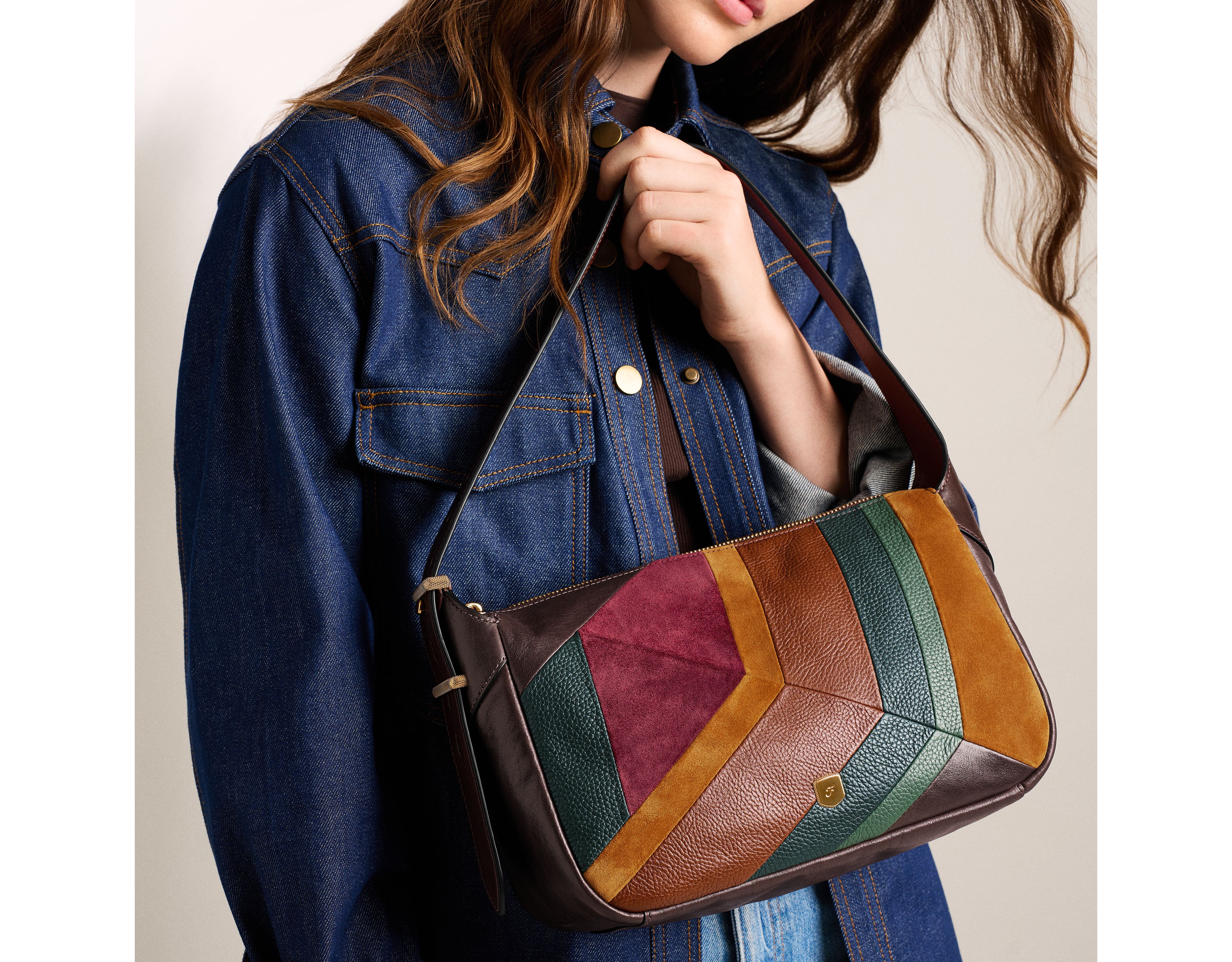 Dillon Leather Shoulder Bag