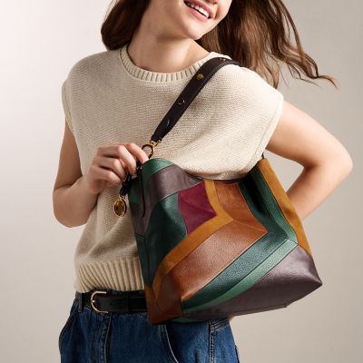 Jessie Leather Bucket Shoulder Bag