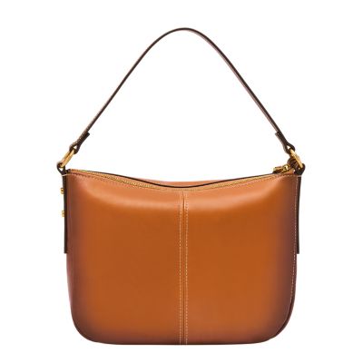 Jolie Leather Small Bucket Crossbody Bag