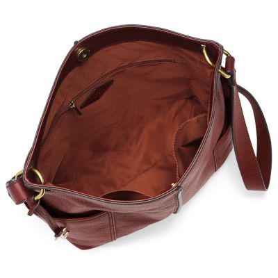 fossil leather handbags