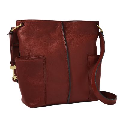 fossil canvas crossbody bag