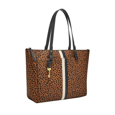 Fossil leopard bag hot sale