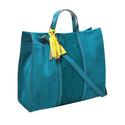 Fossil hot sale teal bag