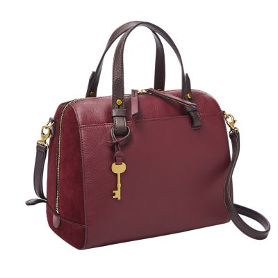 Fossil rachel hot sale satchel sale